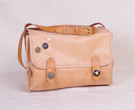 Sac à main sur mesure et personnalisé - en cuir Elbamatt certifié , tannage végétal